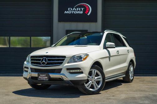 White 2013 Mercedes-Benz M-Class ML 350 BlueTEC 4MATIC