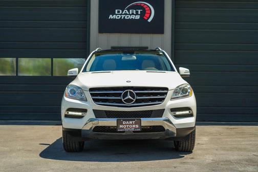White 2013 Mercedes-Benz M-Class ML 350 BlueTEC 4MATIC