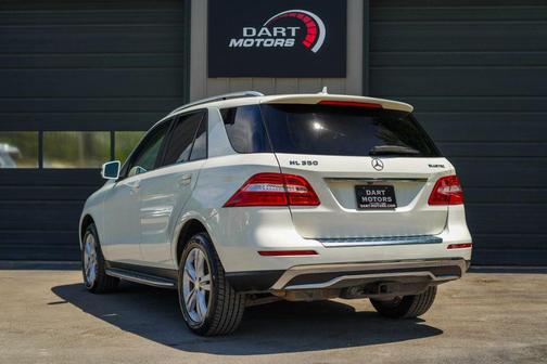 White 2013 Mercedes-Benz M-Class ML 350 BlueTEC 4MATIC