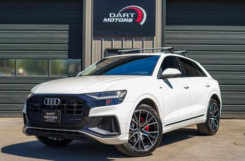 White 2019 Audi Q8 3.0T Premium Plus