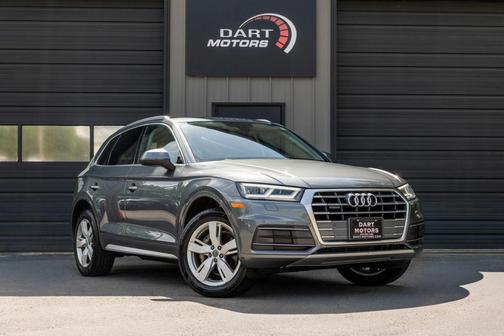 Silver 2018 Audi Q5 Premium Plus w/Technology Value Pkg Sport Utility 4D