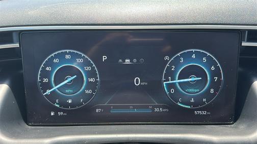 Blue 2023 Hyundai TUCSON SEL