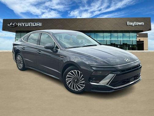 Blue 2025 Hyundai SONATA Hybrid SEL