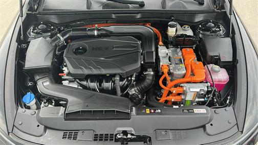 Blue 2025 Hyundai SONATA Hybrid SEL