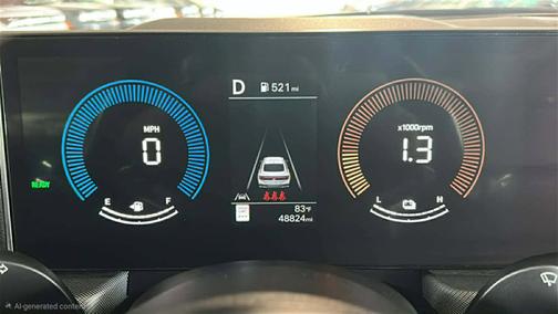 Blue 2025 Hyundai SONATA Hybrid SEL