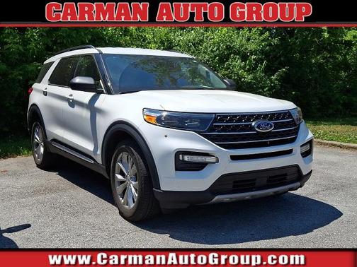 STAR WHITE MET TRI-COAT 2023 Ford Explorer XLT
