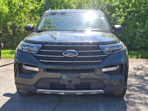 FORGED GREEN METALLIC 2022 Ford Explorer XLT