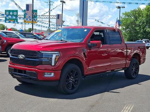 RAPID RED MET TINTED CC 2025 Ford F-150 PLATINUM