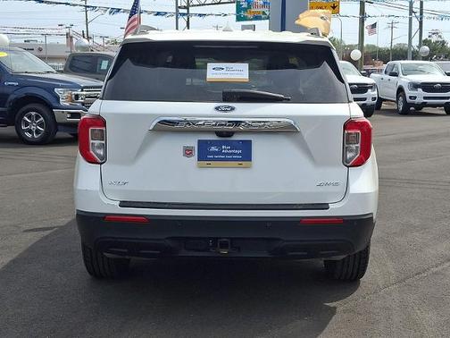 STAR WHITE MET TRI-COAT 2022 Ford Explorer XLT