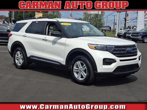 STAR WHITE MET TRI-COAT 2022 Ford Explorer XLT