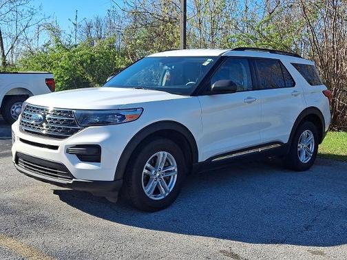 STAR WHITE MET TRI-COAT 2022 Ford Explorer XLT
