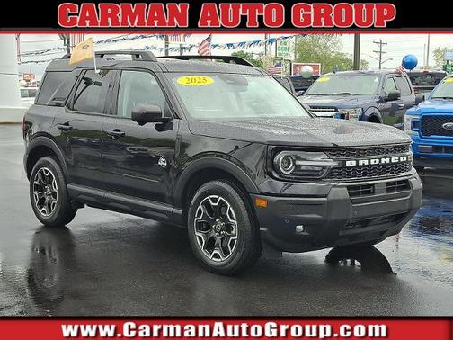 SHADOW BLACK 2025 Ford Bronco Sport OUTER BANKS