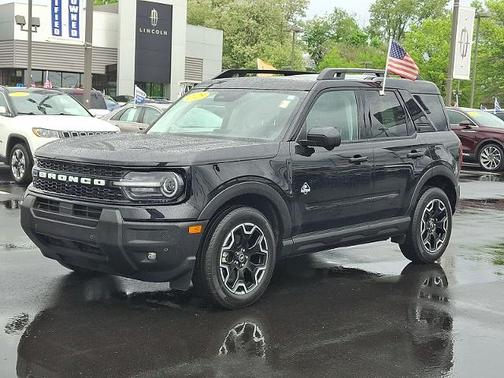SHADOW BLACK 2025 Ford Bronco Sport OUTER BANKS