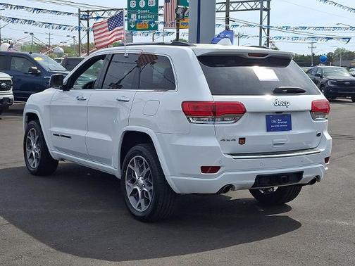 Bright White Clearcoat 2019 Jeep Grand Cherokee OVERLAND