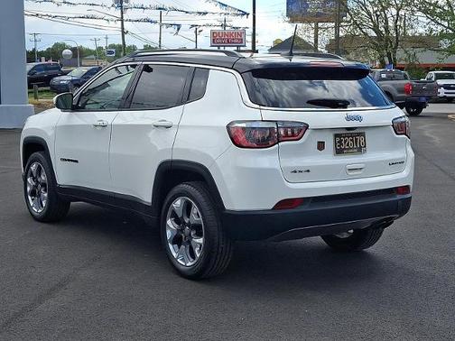 White Clearcoat 2018 Jeep Compass LIMITED