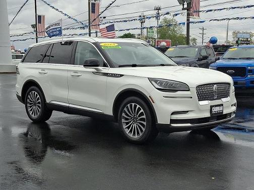 PRISTINE WHITE MET 3C 2023 Lincoln Aviator STANDARD