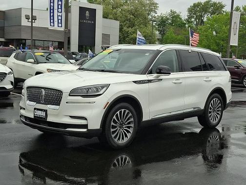 PRISTINE WHITE MET 3C 2023 Lincoln Aviator STANDARD