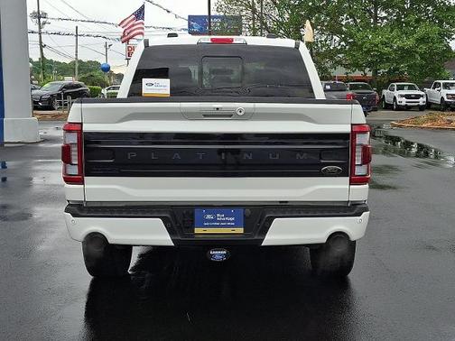 STAR WHITE METALLIC TRICOAT 2023 Ford F-150 PLATINUM