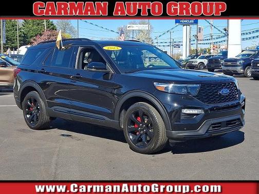 AGATE BLACK METALLIC 2023 Ford Explorer ST