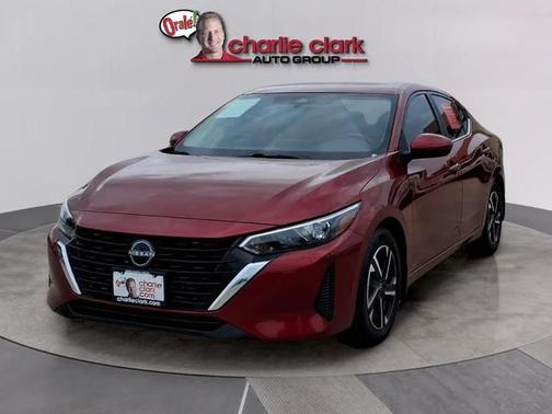 Scarlet Ember 2025 Nissan Sentra SV