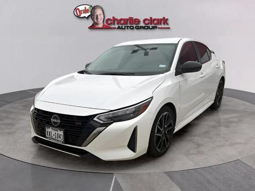 Aspen White 2025 Nissan Sentra SR