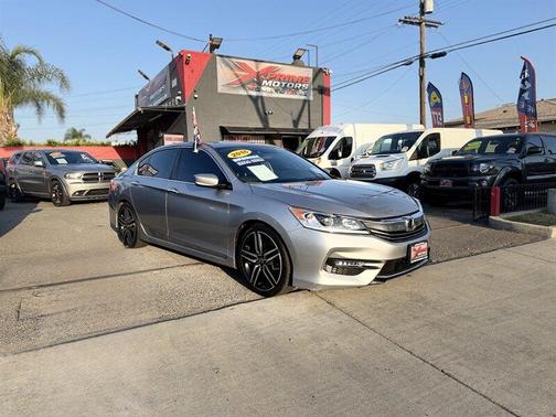 Lunar Silver Metallic 2016 Honda Accord Sport