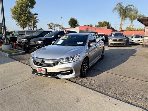 Lunar Silver Metallic 2016 Honda Accord Sport