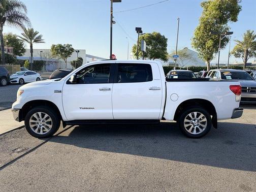 Super White 2012 Toyota Tundra Limited