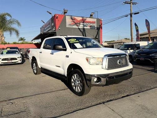 Super White 2012 Toyota Tundra Limited