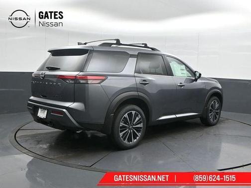 Gun Metallic 2026 Nissan Pathfinder Platinum