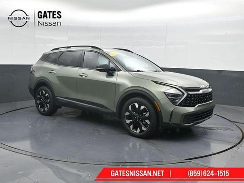 Jungle Green 2024 Kia Sportage X-Line