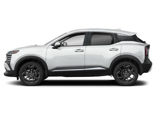 Aspen White Tricoat 2027 Nissan Kicks SR