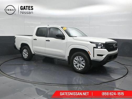 Glacier White 2023 Nissan Frontier S