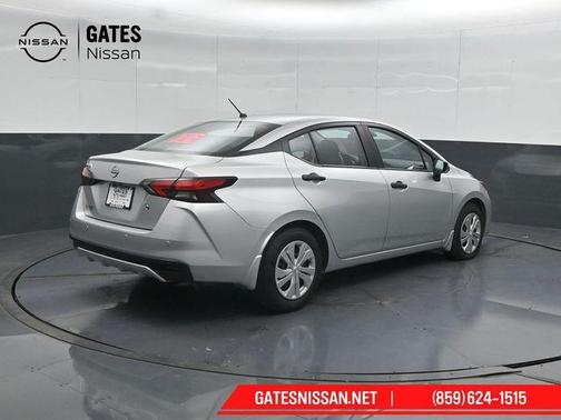 Brilliant Silver Metallic 2025 Nissan Versa S