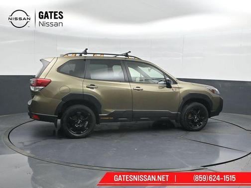 Autumn Green Metallic 2022 Subaru Forester Wilderness