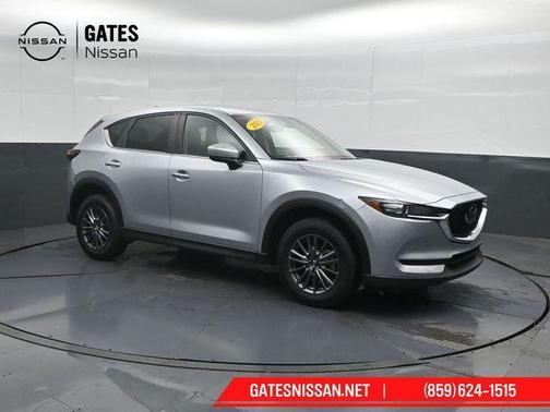 Sonic Silver Metallic 2021 Mazda CX-5 Touring