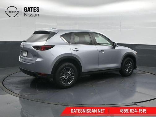 Sonic Silver Metallic 2021 Mazda CX-5 Touring