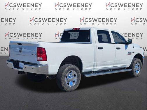 Bright White Clearcoat 2017 RAM 2500 Tradesman Crew Cab 4x4 6'4' Box