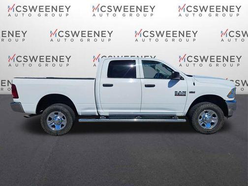 Bright White Clearcoat 2017 RAM 2500 Tradesman Crew Cab 4x4 6'4' Box