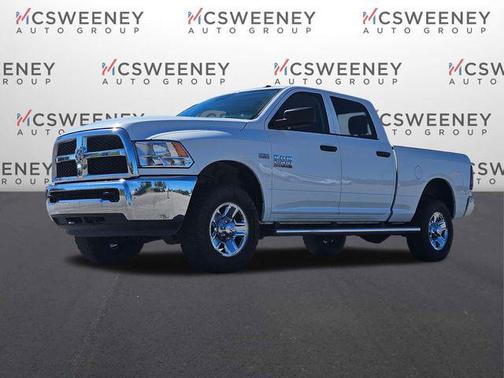 Bright White Clearcoat 2017 RAM 2500 Tradesman Crew Cab 4x4 6'4' Box