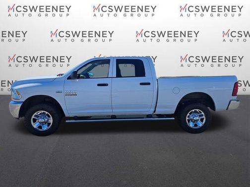 Bright White Clearcoat 2017 RAM 2500 Tradesman Crew Cab 4x4 6'4' Box