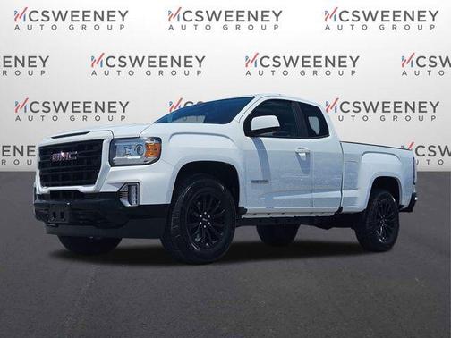 Summit White 2022 GMC Canyon Elevation