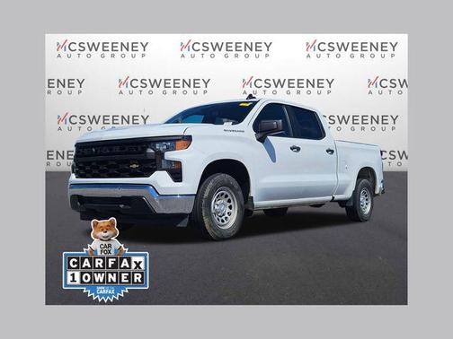 Summit White 2022 Chevrolet Silverado 1500 WT