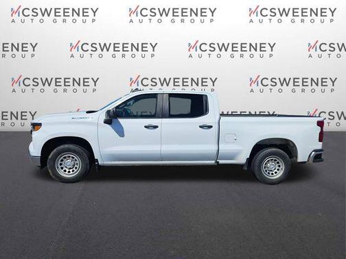 Summit White 2022 Chevrolet Silverado 1500 WT