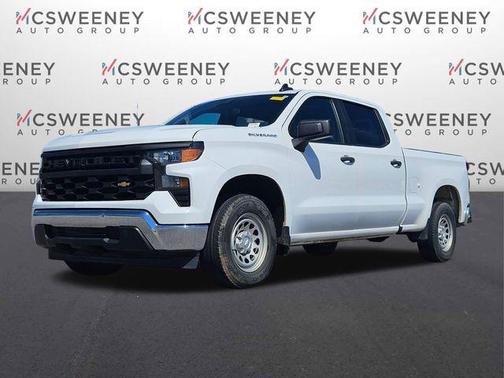 Summit White 2022 Chevrolet Silverado 1500 WT