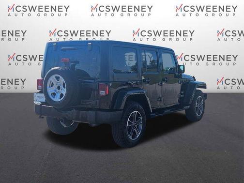 Black Clearcoat 2017 Jeep Wrangler Unlimited Sahara