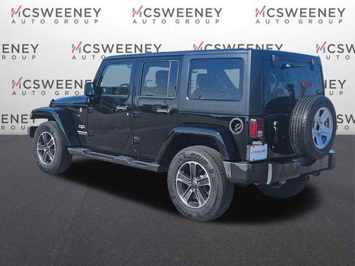 Black Clearcoat 2017 Jeep Wrangler Unlimited Sahara