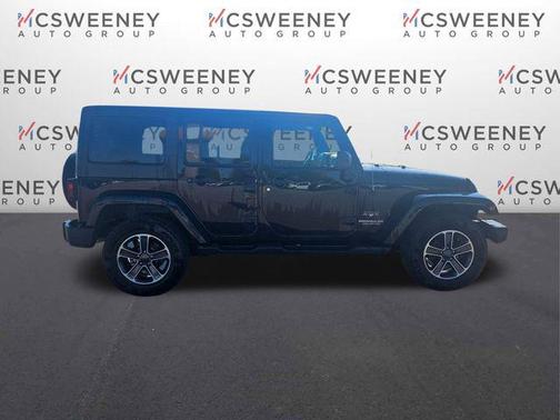 Black Clearcoat 2017 Jeep Wrangler Unlimited Sahara