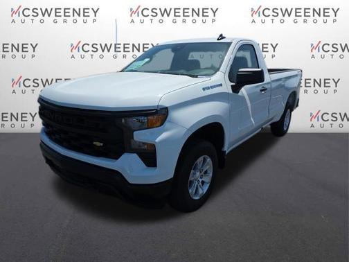 Summit White 2026 Chevrolet Silverado 1500 WT