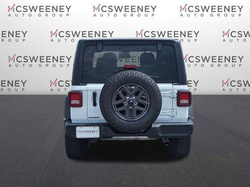 Bright White Clearcoat 2025 Jeep Wrangler Sport S